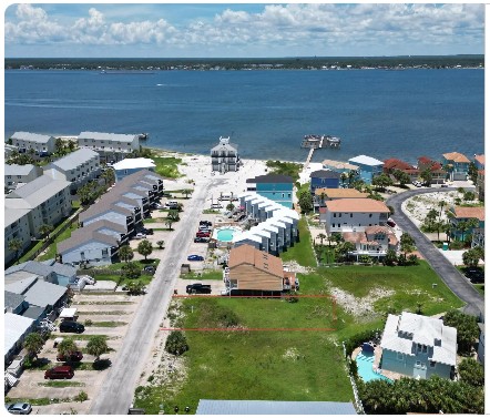 Florida | Navarre Beach Lot | Waterview and Access to Beautiful Beaches of the Gulf of Mexico